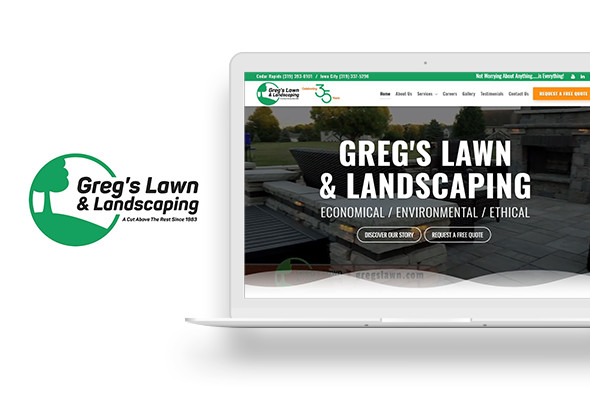 Greg's Lawn Web Design